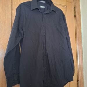 Jon Bartlett Black Men's Dress Shirt